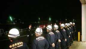田辺市消防団年末警戒巡視