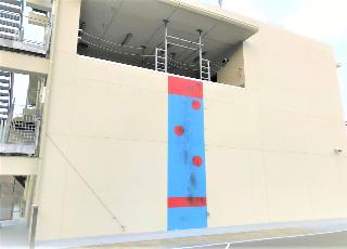 田辺消防署の引揚訓練場の写真