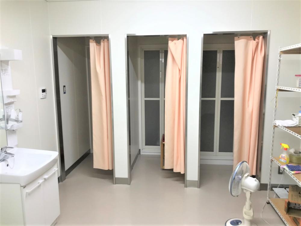 男性職員の浴室
