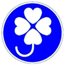 身体障害者標識（四葉マーク）のイラスト