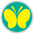 聴覚障害者標識 (聴覚障害者マーク)の見本のイラスト