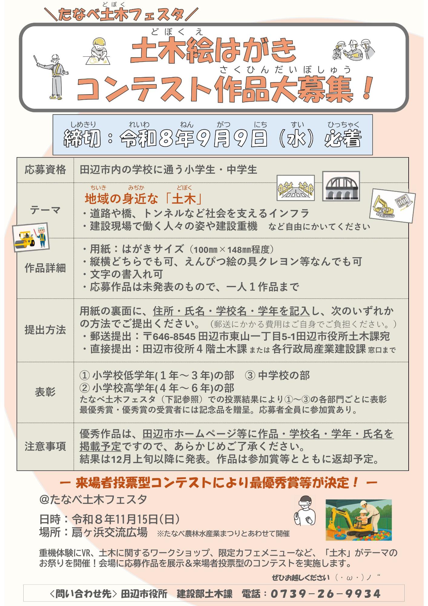 募集する作品についての詳細