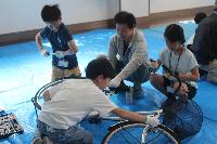 発明クラブ第１回講座自転車の分解