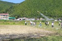 ペットボトルロケットの実験