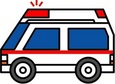 救急車のイラスト