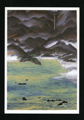稗田一穂《雲烟熊野灘》絵はがき
