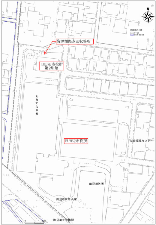 拠点回収移設場所地図