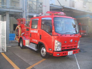 消防ポンプ自動車（CD-１型）